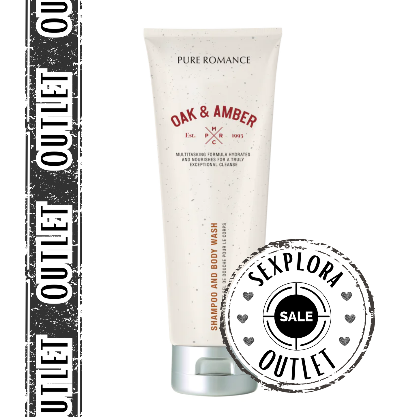 Body Wash Para Ellos (Oak & Amber) - OUTLET