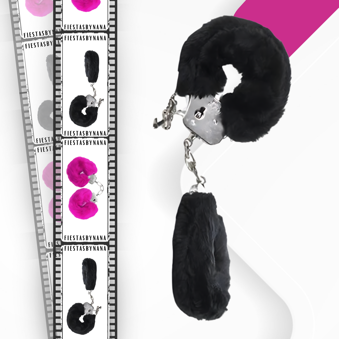 Cozy Cuffs Handcuffs (Esposas) (206/207) - Fiestas by Nana, LLC