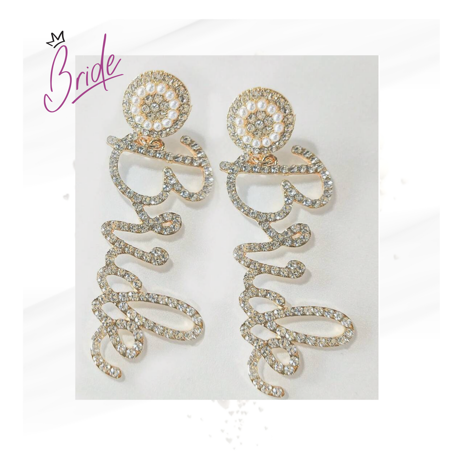 Bride - Aretes Hermoso en Color Dorado - Bride