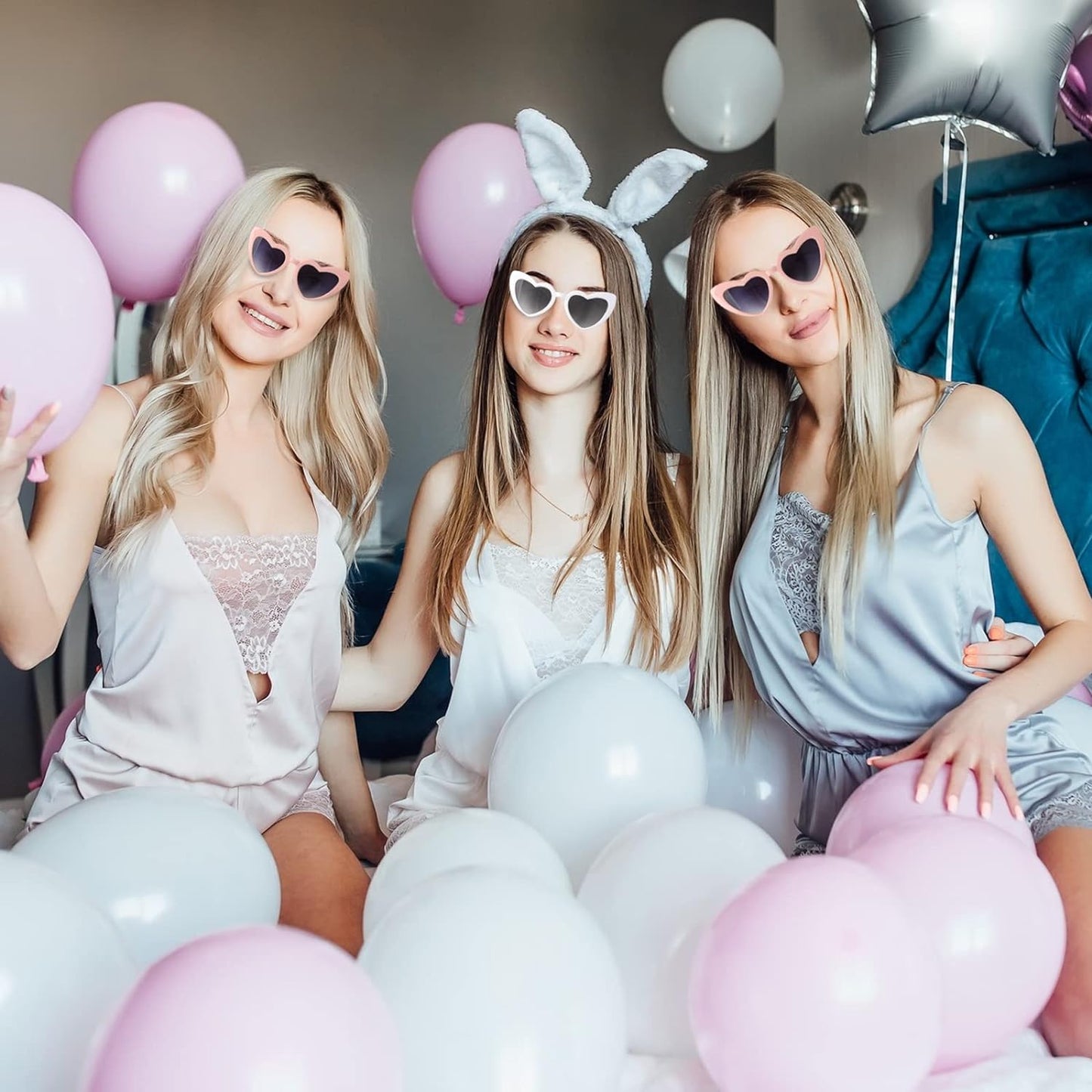 Bride - Hermosas Gafas para el Sequito de la Novia (Color Rosa Pálido)