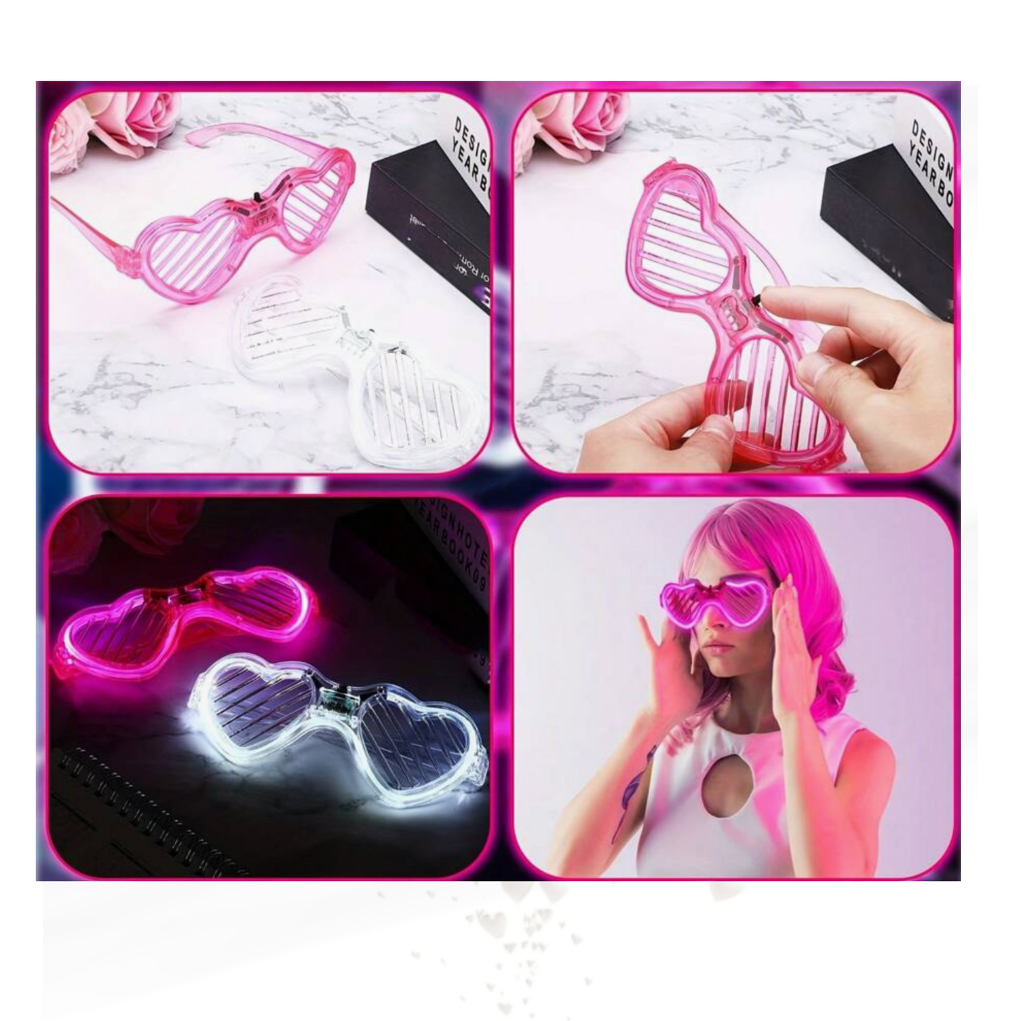 Bride - Set de (7) Gafas Iluminadas
