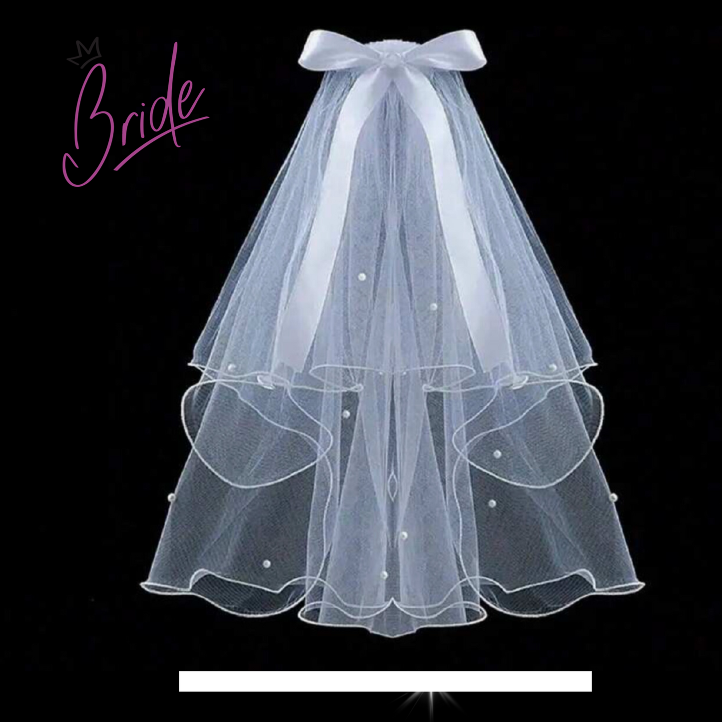 Bride - Velo para la Novia en su Despedida de Soltera