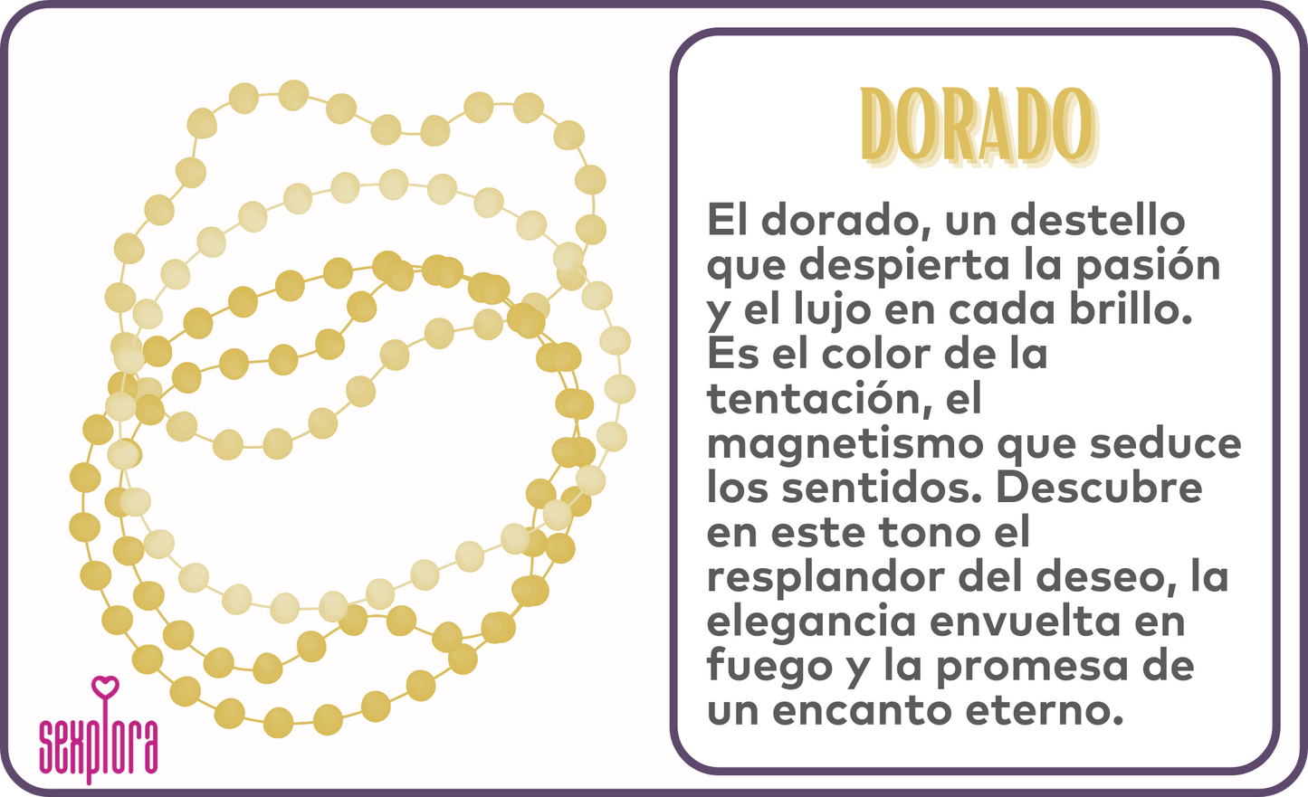Collares para la Novia - DORADO ($20) - Fiestas by Nana, LLC