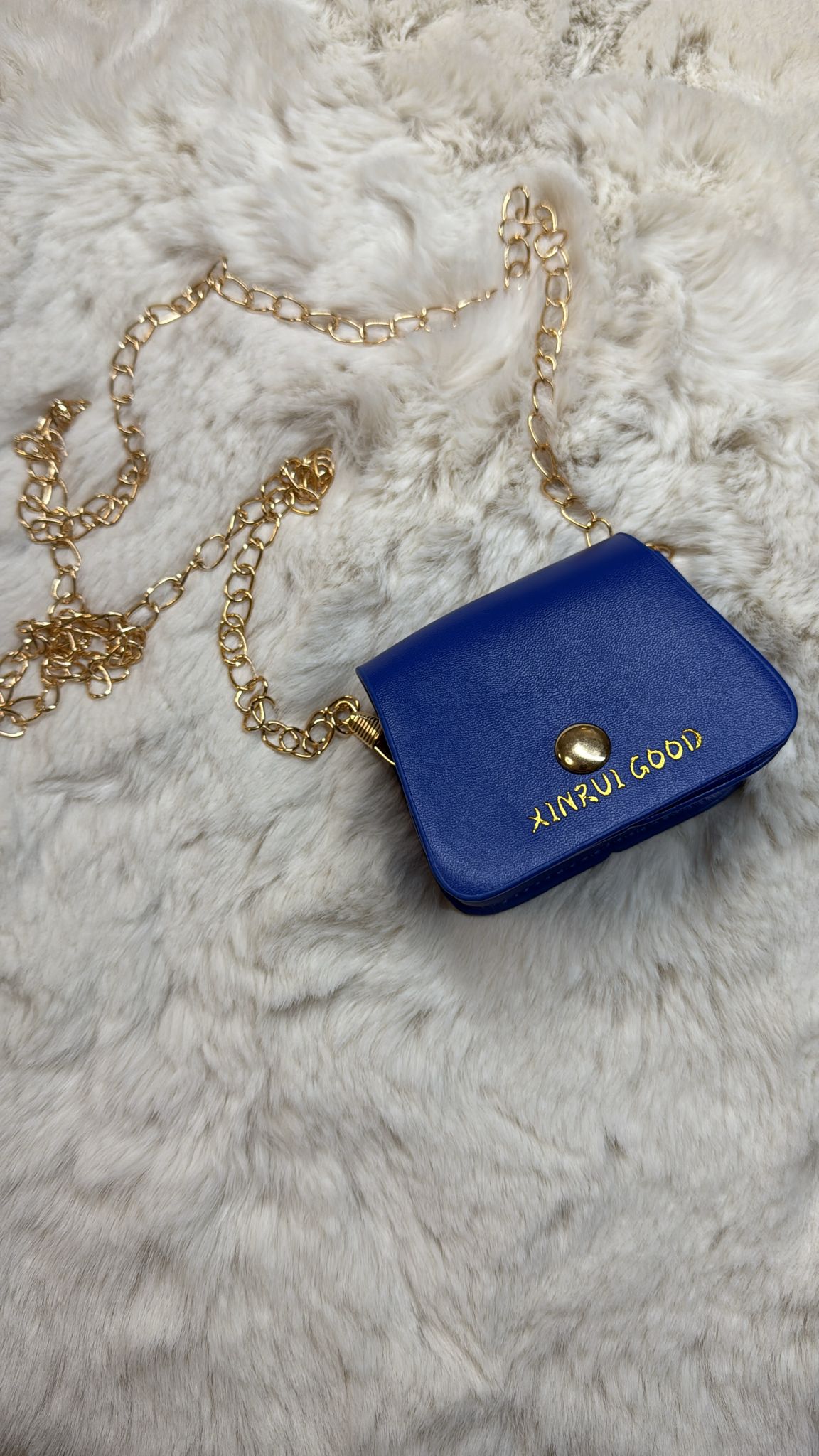 Mini Cartera Azul Royal