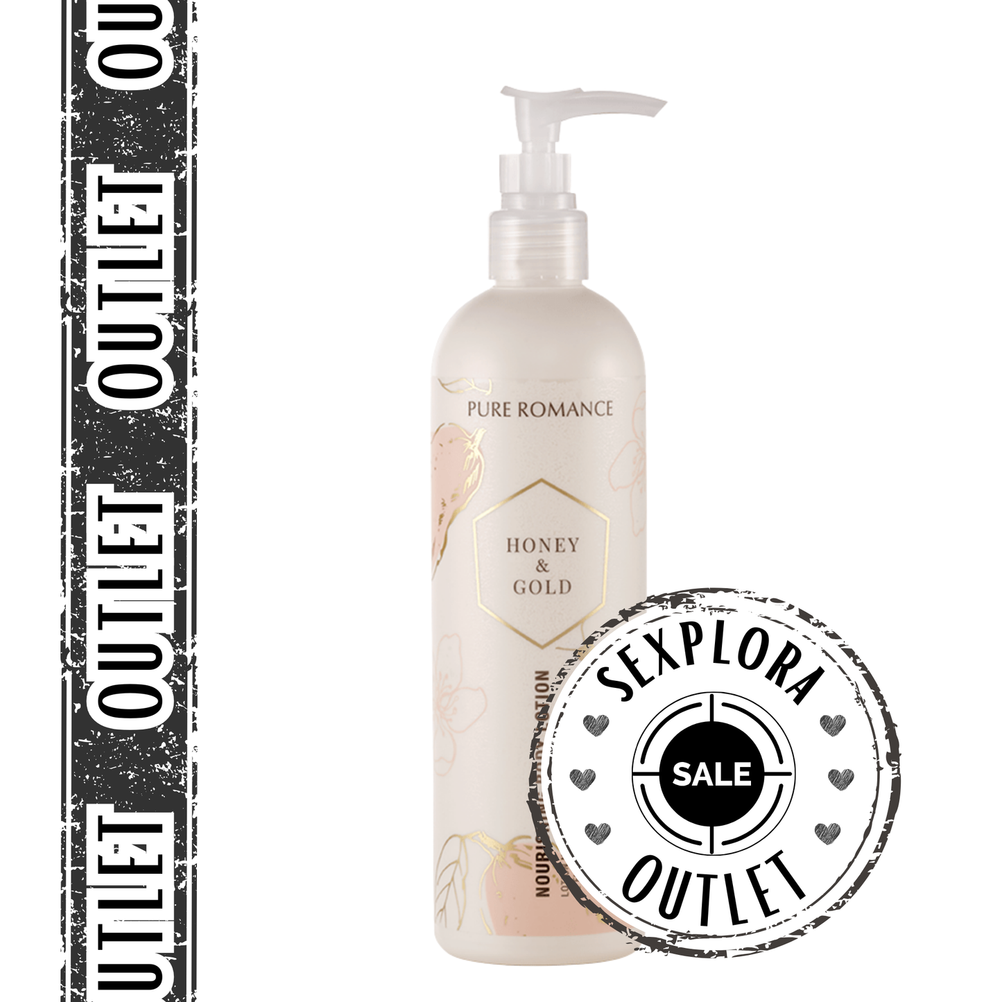 Nourishing Body Lotion (Honey & Gold) - OUTLET