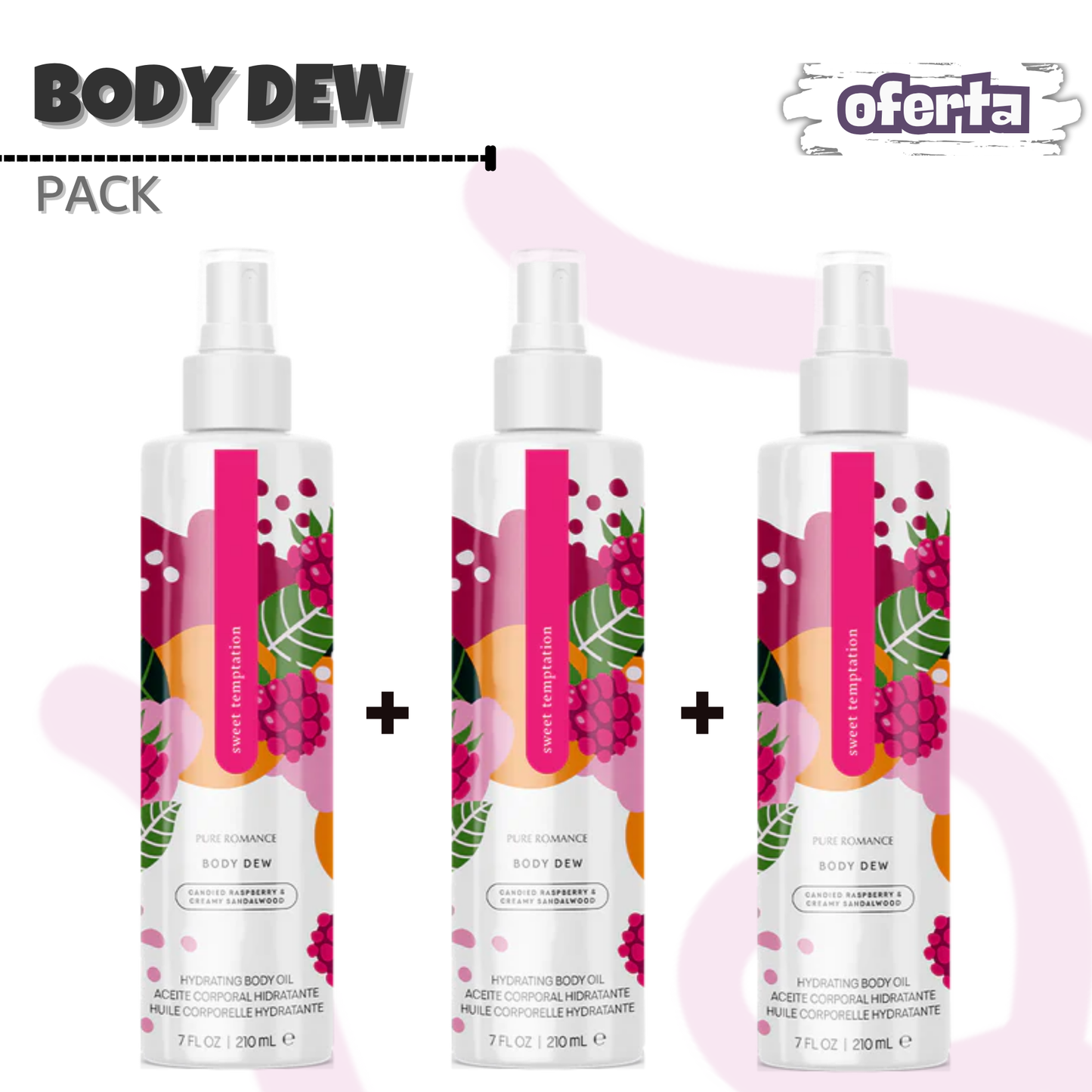 Sexplora PACK Body Dew - Variedad