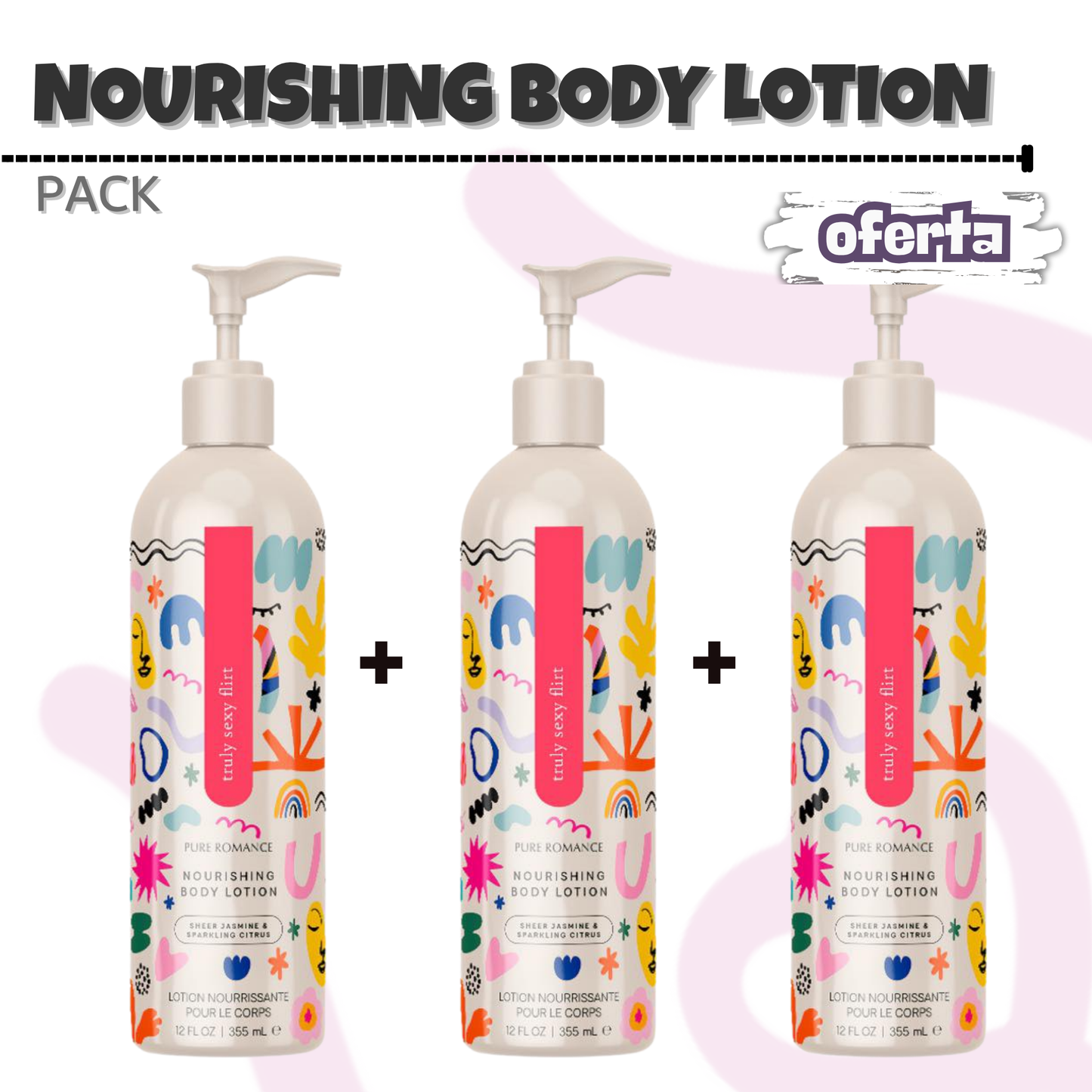 Sexplora PACK Nourishing Body Lotion - Variedad