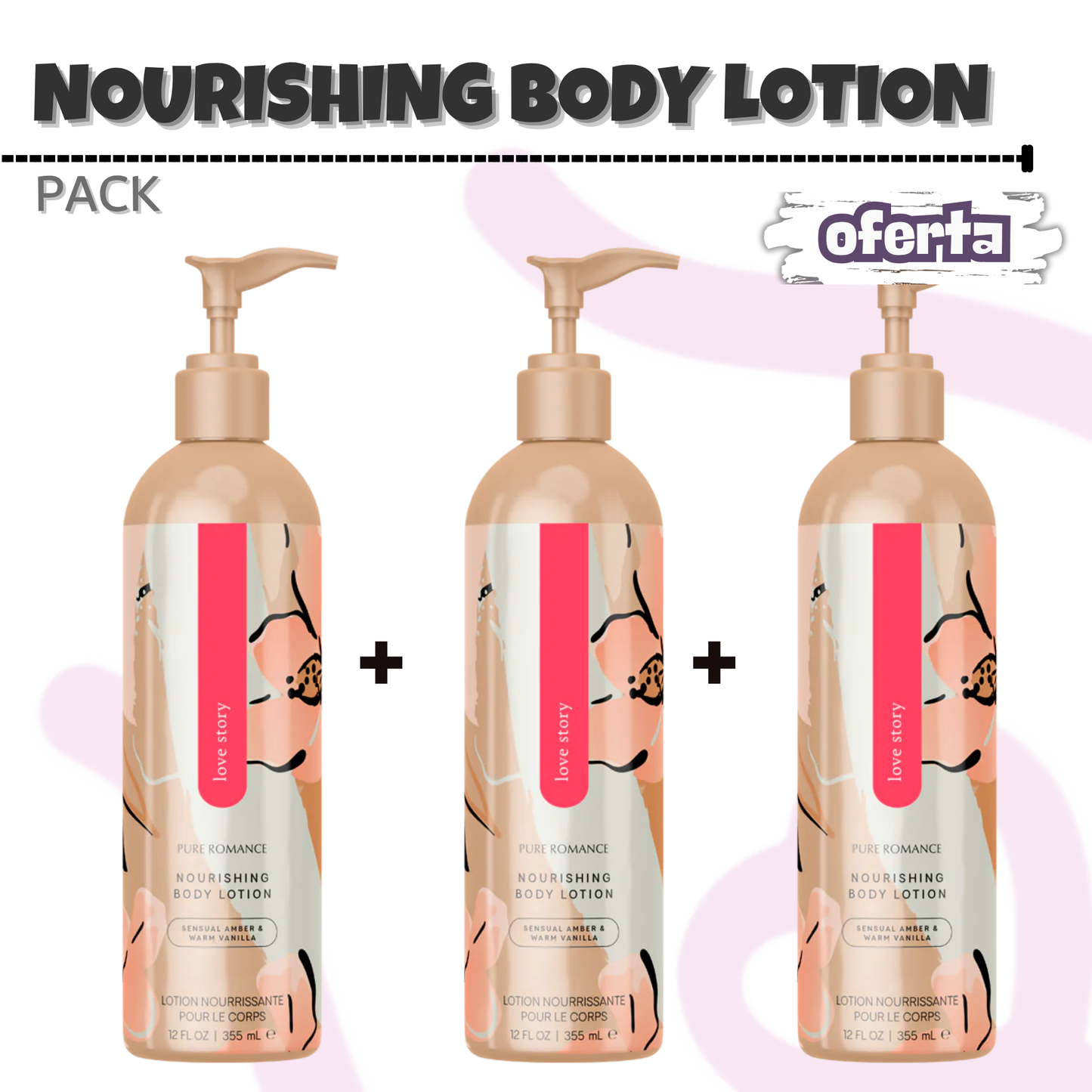 Sexplora PACK Nourishing Body Lotion - Variedad