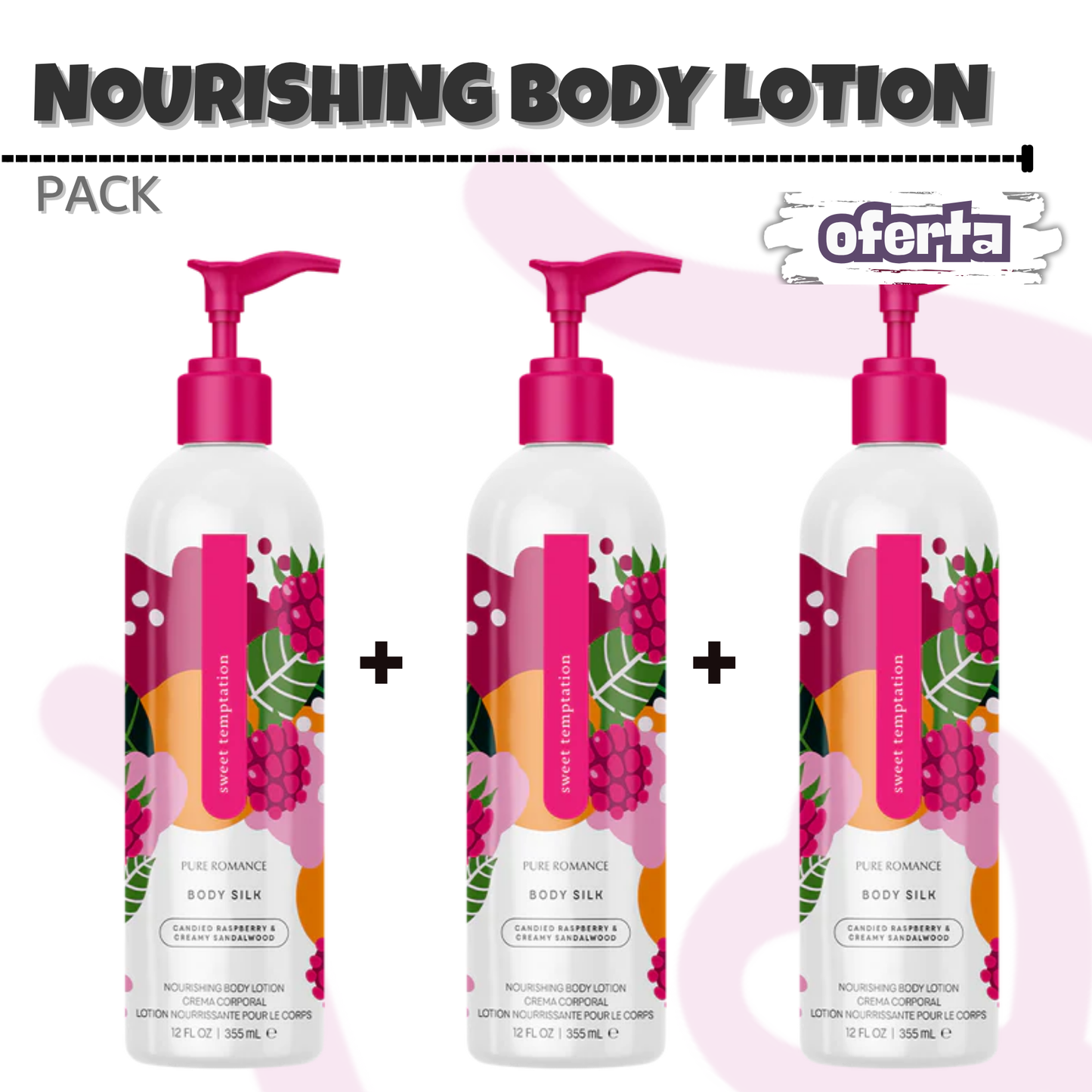 Sexplora PACK Nourishing Body Lotion - Variedad