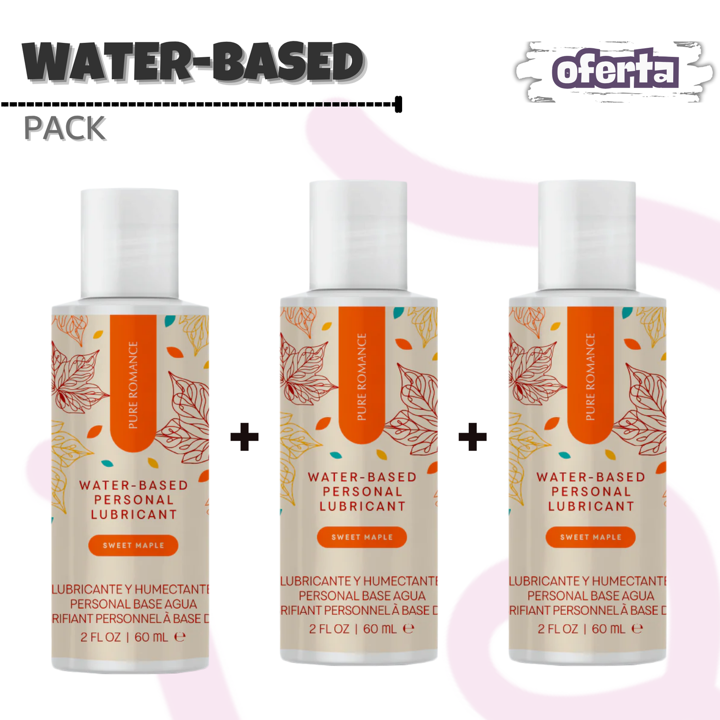 Sexplora PACK Water-Based (Sweet Maple)