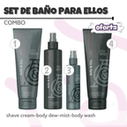 KIT Set de Baño Para Ellos