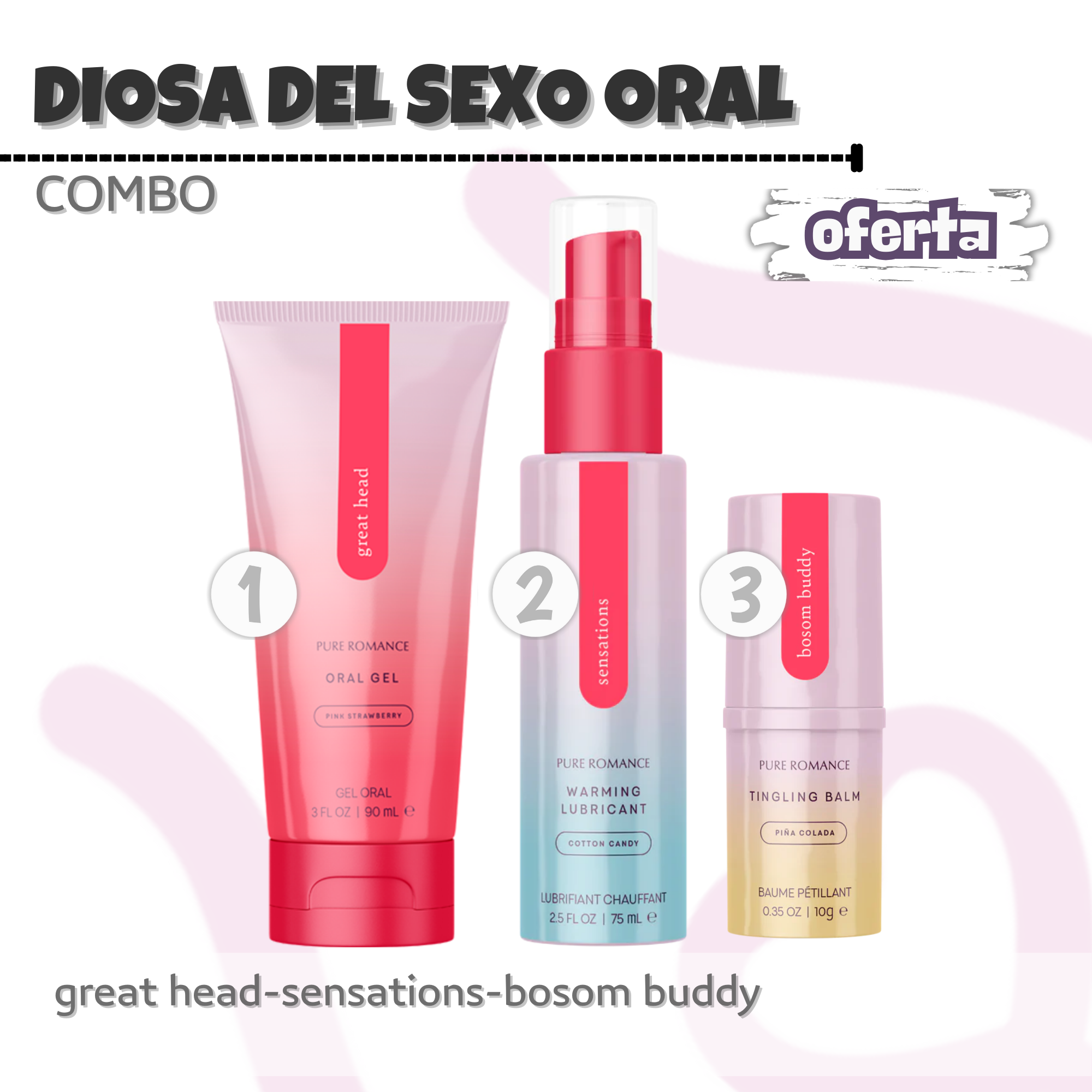 KIT  Diosa del Sexo Oral