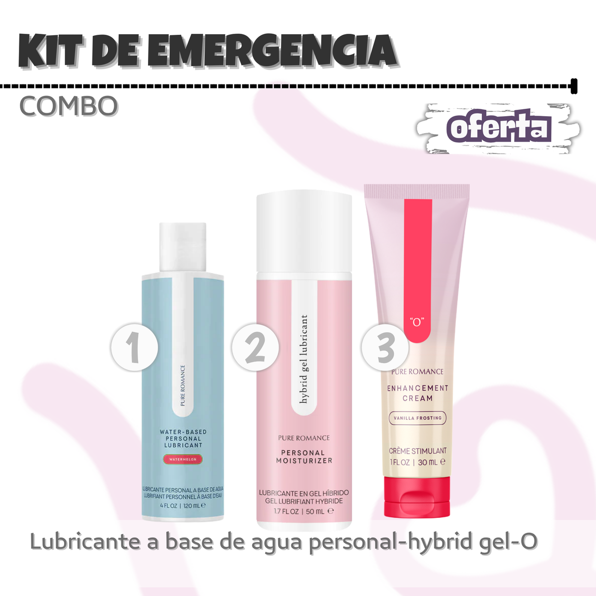 hybrid gel lubricant pure romance Purchase low pries Personal Lubricant & Arousal Gel for male female couple  in Bangkok Samut Prakan main image 1