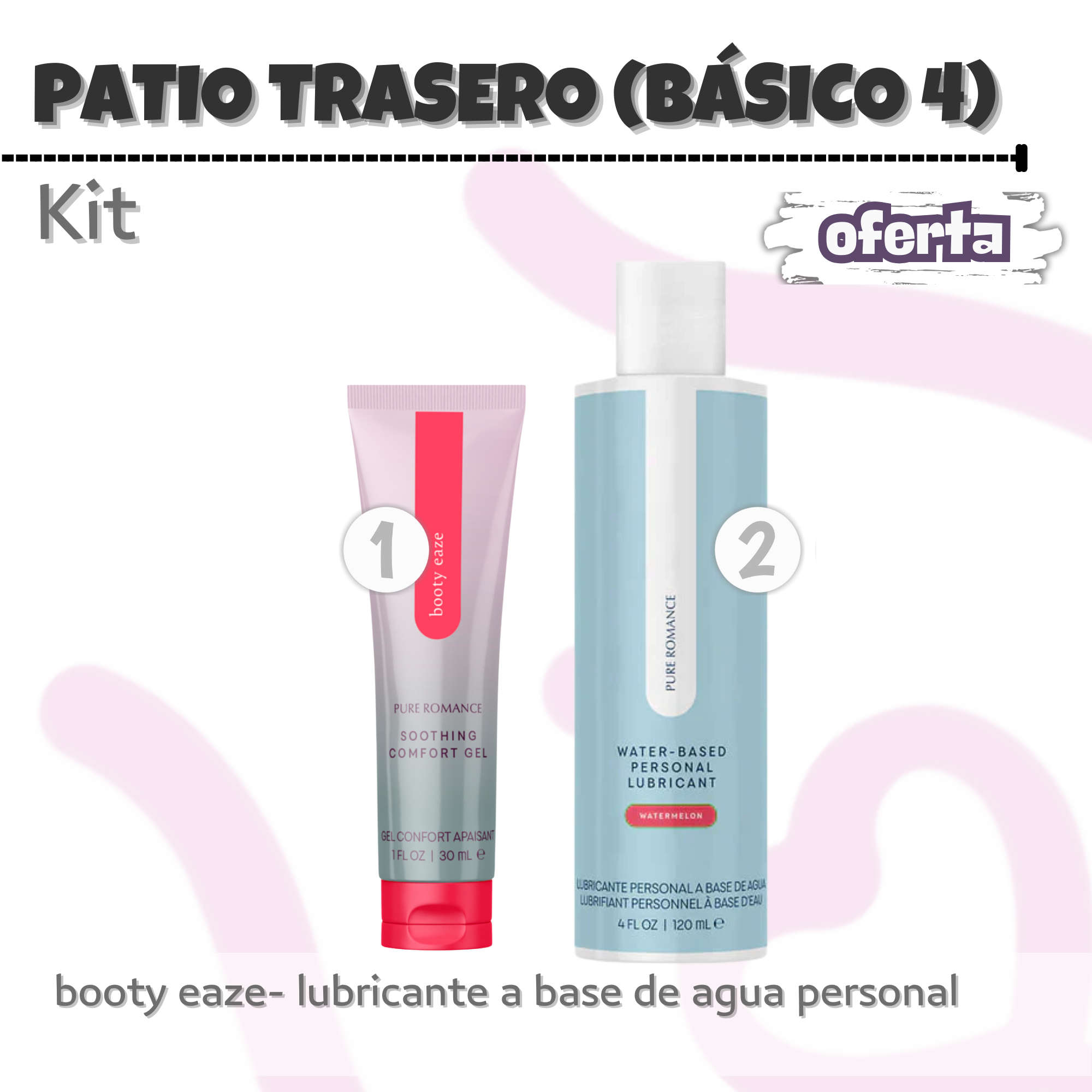 KIT Patio Trasero (Básico 4)