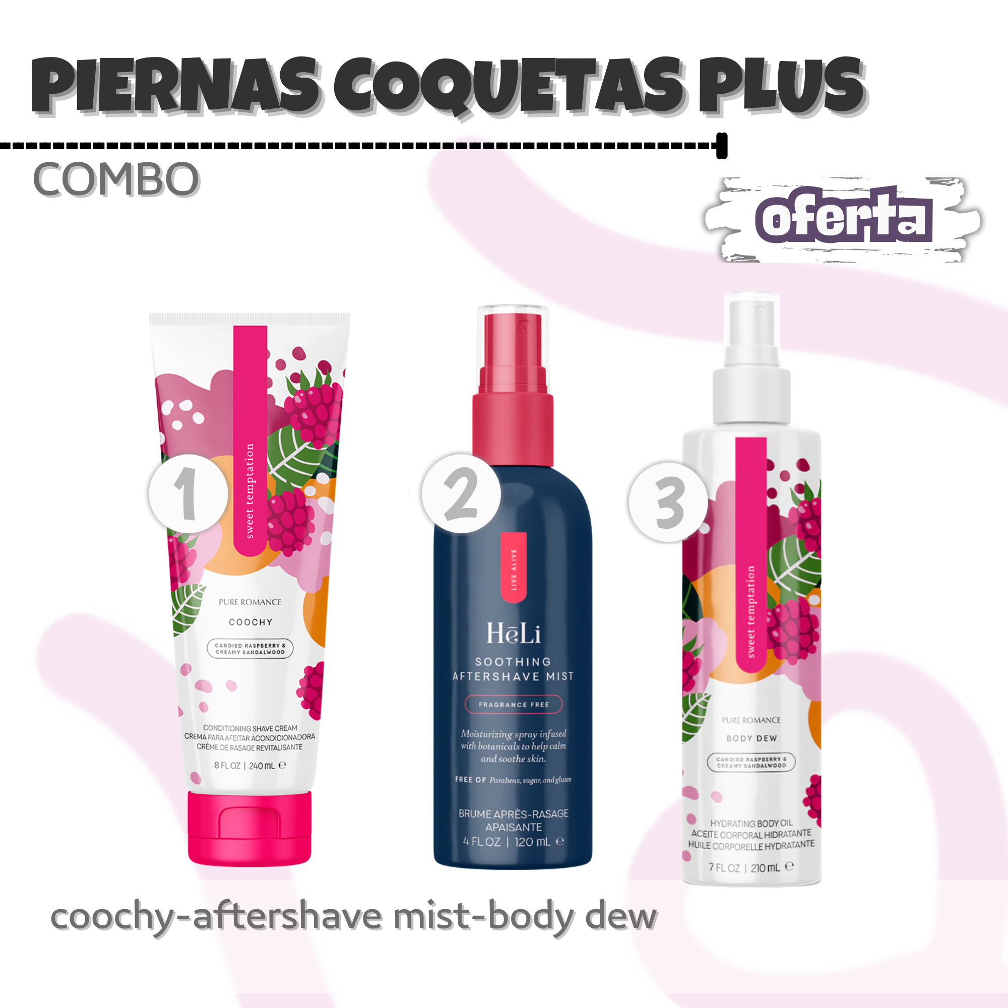 Kit Piernas Coquetas Plus