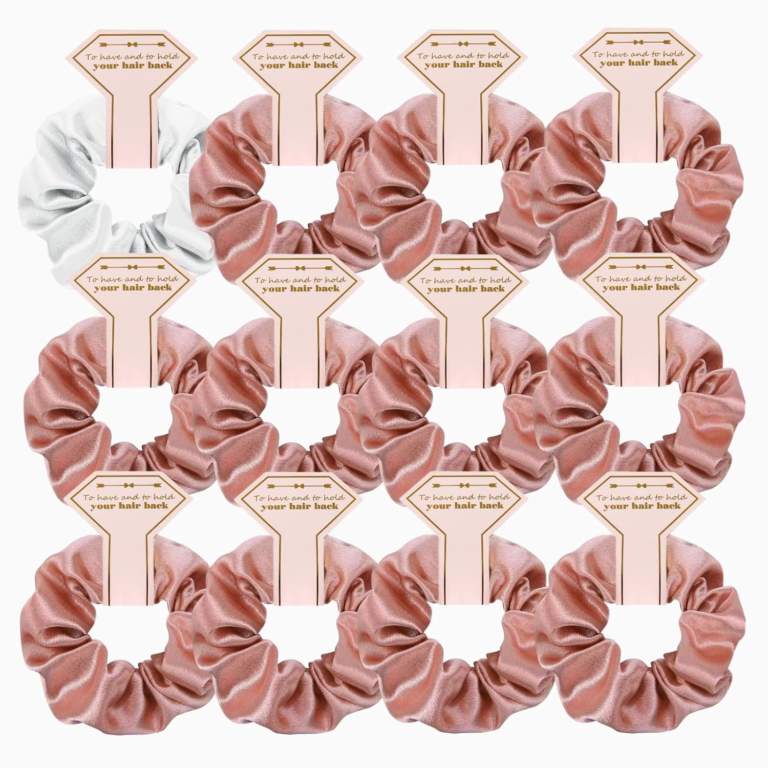 Bride - 12 Moños para Damas y Novia en Conjunto (Color Rosa) – Sexplorapr