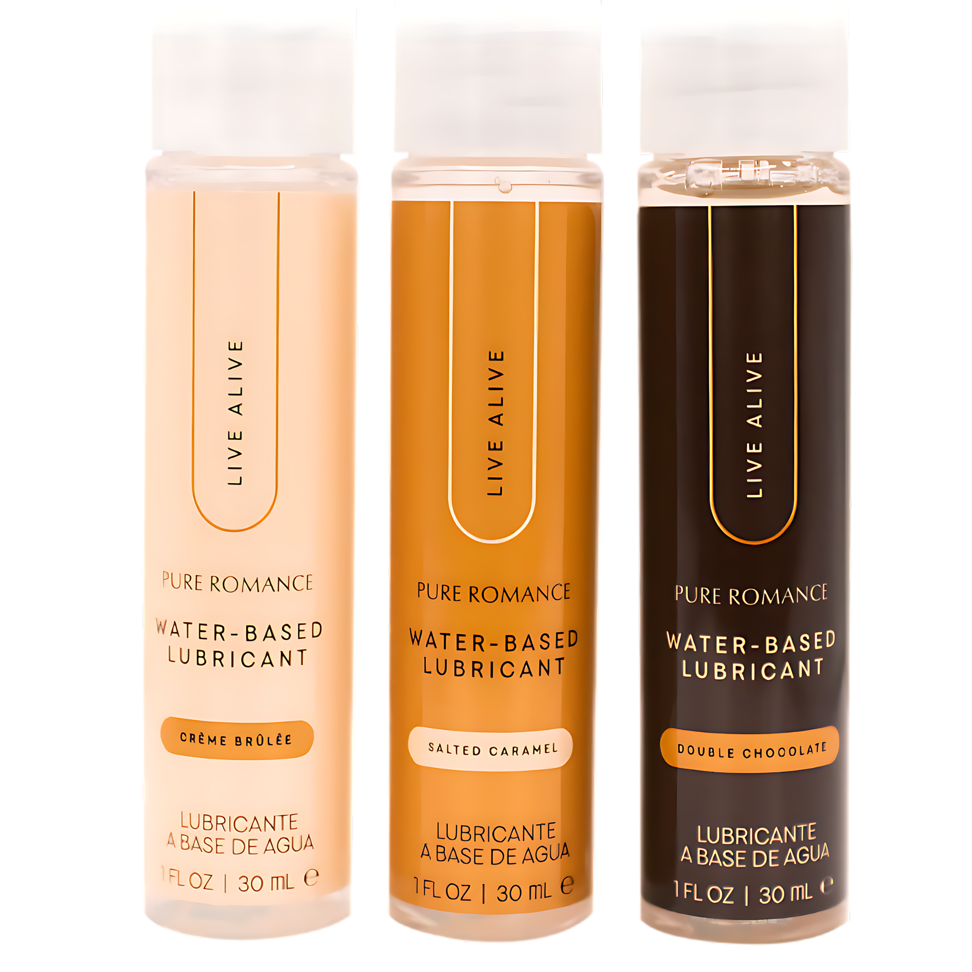Set de Lubricantes Dessert Trio