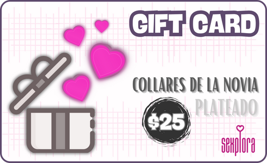 Collares para la Novia - PLATEADO ($25) - Fiestas by Nana, LLC