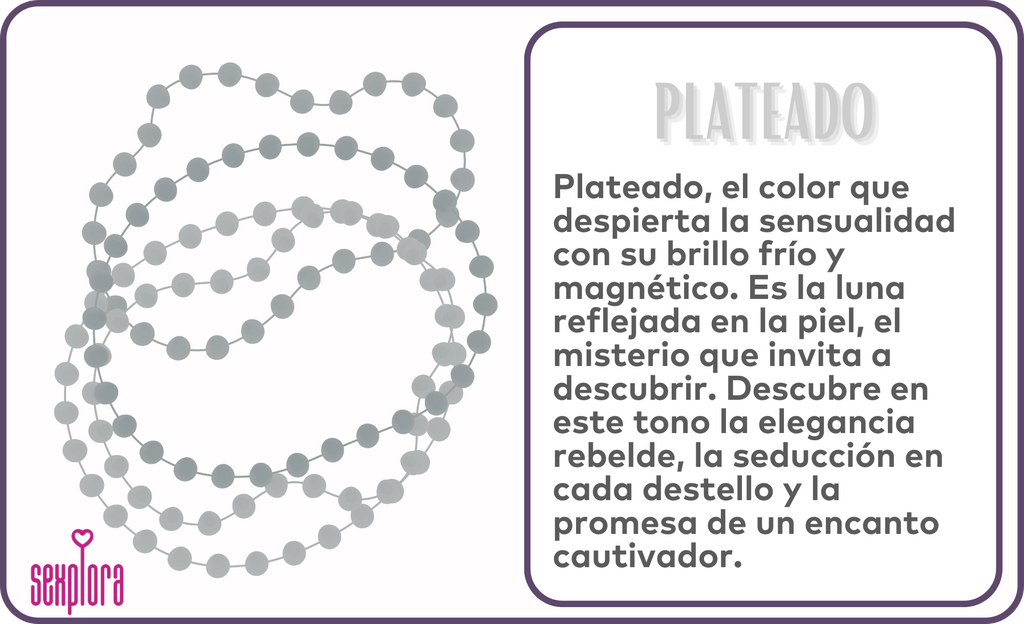 Collares para la Novia - PLATEADO ($25) - Fiestas by Nana, LLC