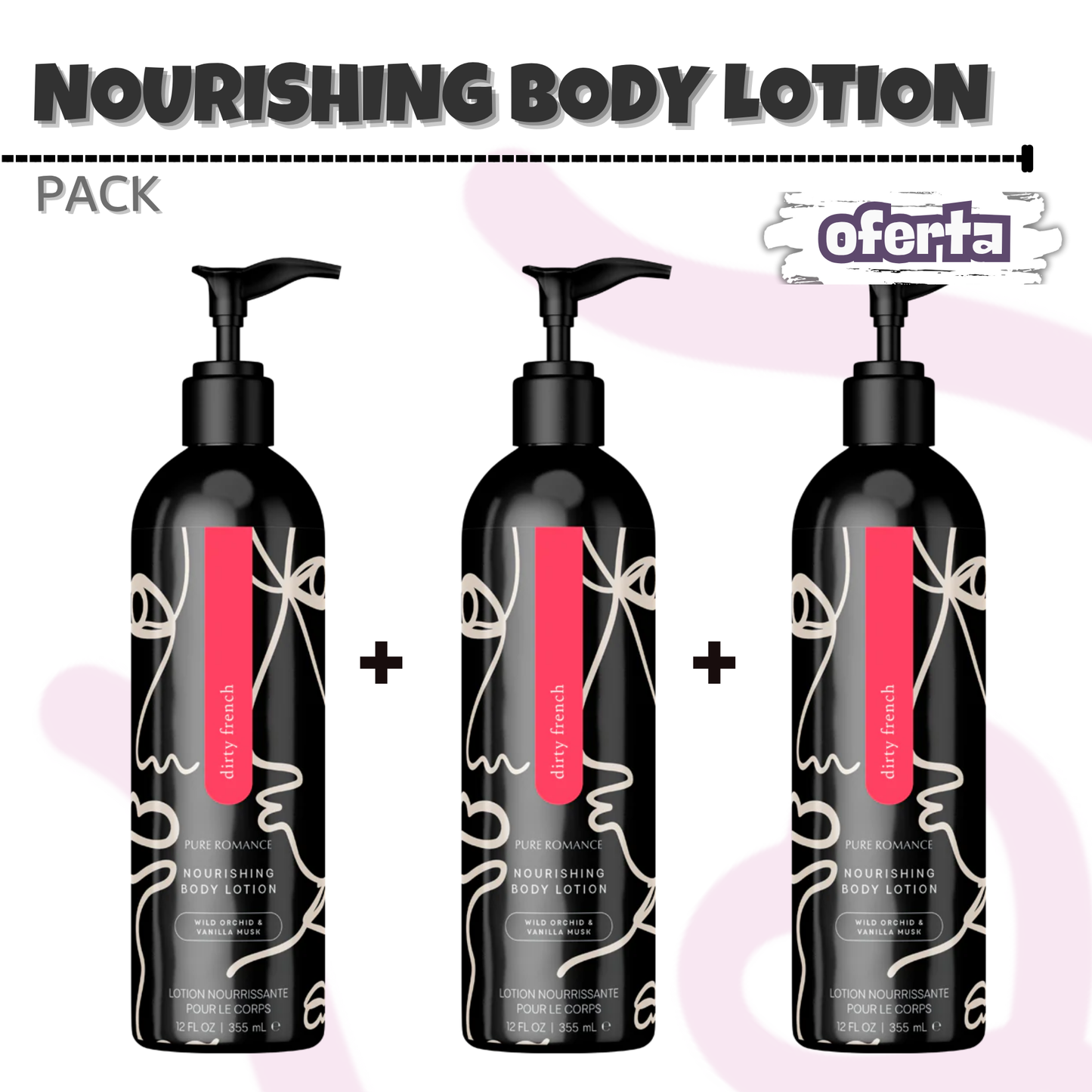 Sexplora PACK Nourishing Body Lotion - Variedad