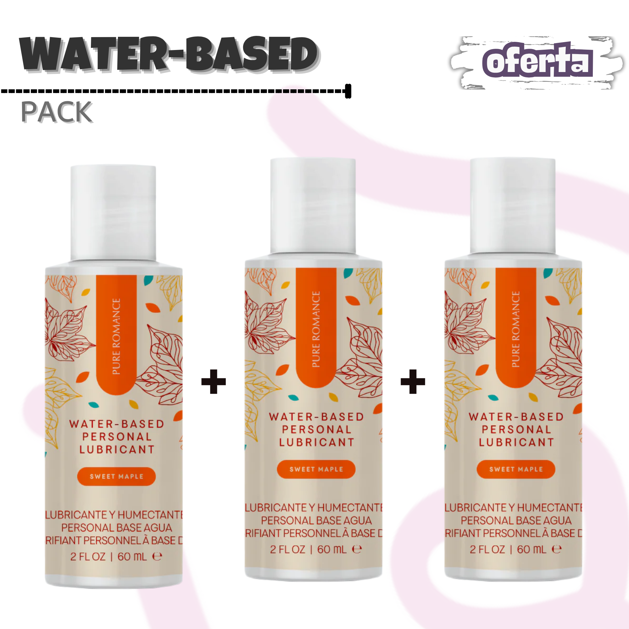 Sexplora PACK Water-Based (Sweet Maple)