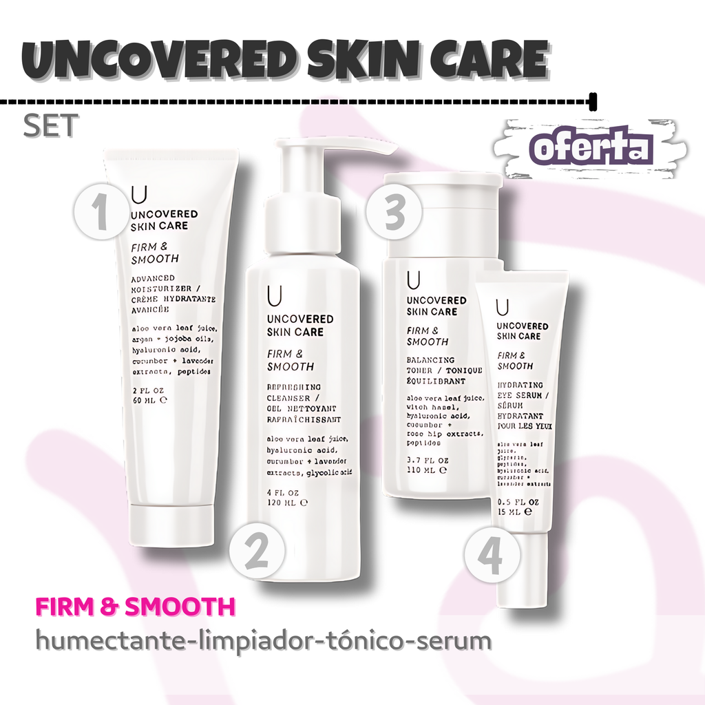 Uncovered Skin Care Set (61) - Variety