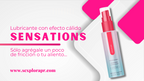 Con Sensations, cada caricia se vuelve más intensa y sabrosa, creando una experiencia sensorial que elevará la temperatura y el placer.