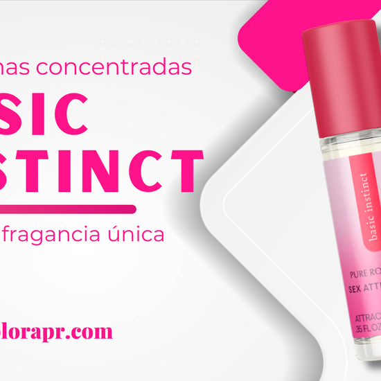 Atrae toda la atención que deseas con Basic Instinct. Fórmula en roll-on que reacciona a la química de tu cuerpo y crea una fragancia única y exclusiva para ti.